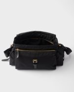 Prada Explore large Re-Nylon shoulder bag with flap - Image 8